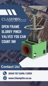 Open Frame Slurry Pinch Valves You Can Count On!