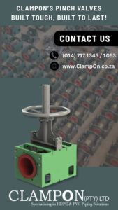 CLAMPON's Pinch Valves-Built Tough, Built to Last